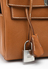 Hermès Kelly Messenger PM in Fauve Barenia Leather with Palladium Hardware