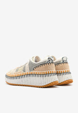 Chloé Nama Low-Top Sneakers Beige CHC22S579Y0BEIGE