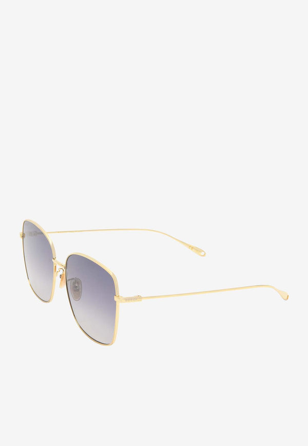 Gucci Square Sunglasses with Chain 889652000000BLACK