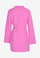 MISHA Pippa Cut-Out Mini Dress Pink MJ24DR035PINK