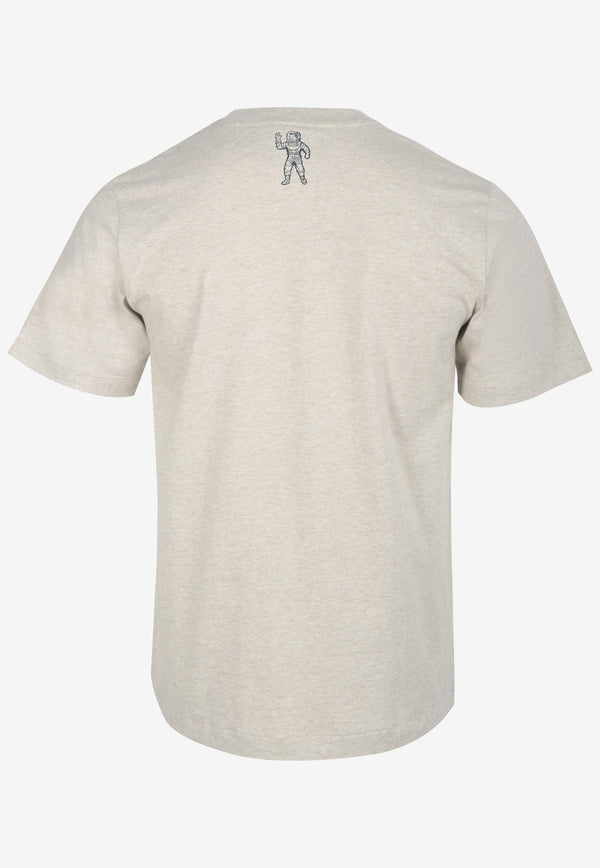 Billionaire Boys Club Heart and Mind Stencil Logo Print T-shirt Gray B24245GREY