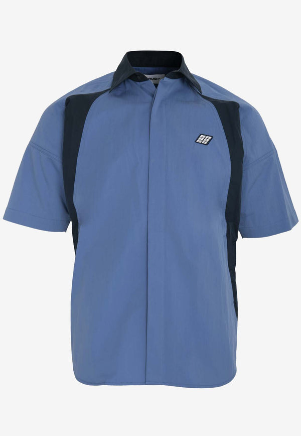 AMBUSH Dolman Sleeved Shirt Blue BMGA070S23FAB001LIGHT BLUE