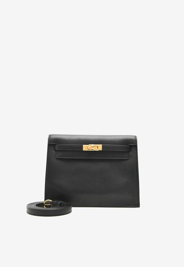 Kelly Danse in Black Volupto with Gold Hardware