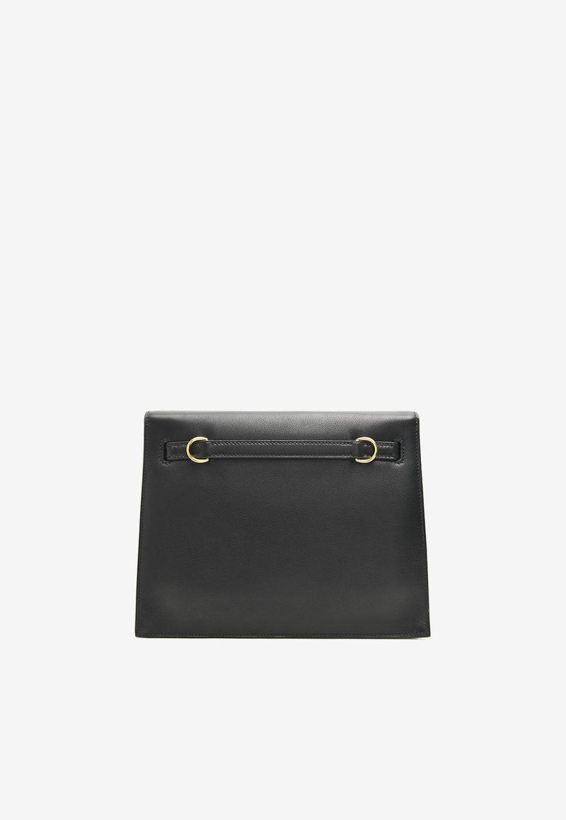 Kelly Danse in Black Volupto with Gold Hardware