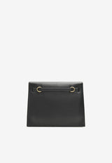 Kelly Danse in Black Volupto with Gold Hardware