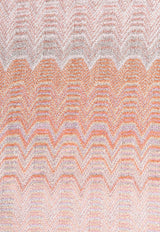 Missoni Zig Zag Knit Scarf Pink SCD2VMD9837PINK MULTI