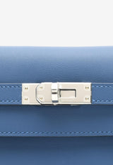 Kelly Danse in Bleu Tie Swift with Palladium Hardware