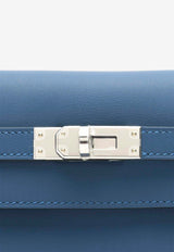 Kelly Danse in Bleu Tie Swift with Palladium Hardware