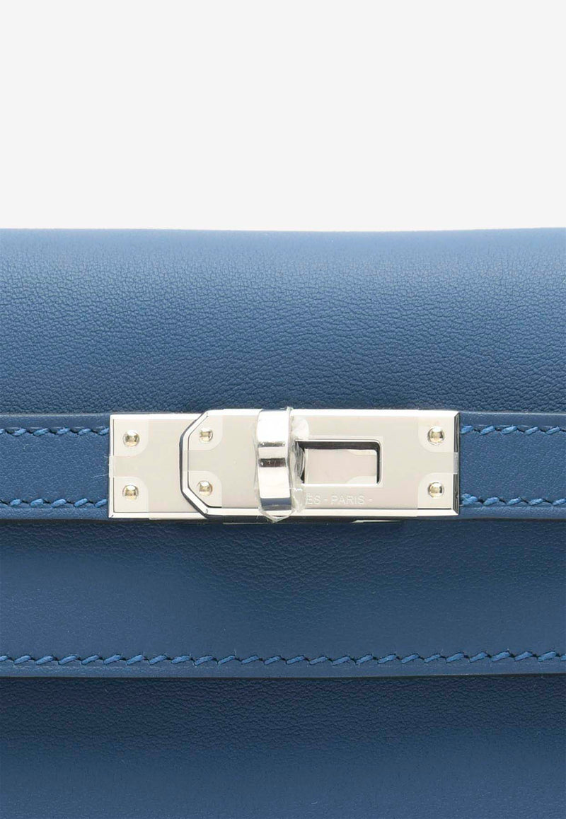 Kelly Danse in Bleu Tie Swift with Palladium Hardware