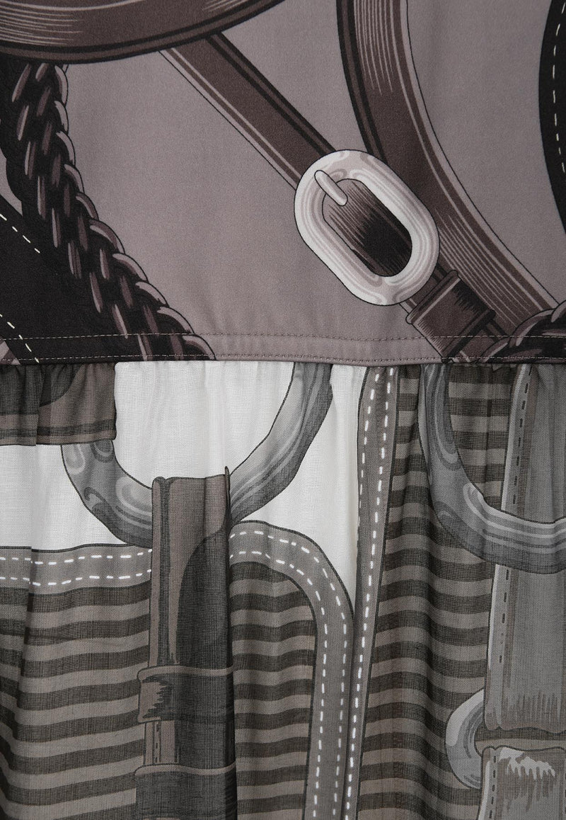 Coaching Remix Beach Bustier Jumpsuit