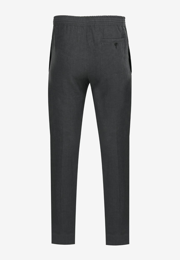 Saint Germain Linen-Blend Pants