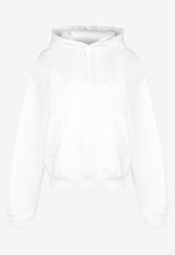 Marc Jacobs Embroidered Logo Hooded Sweatshirt White 2F4RTP032C66-100_TH
