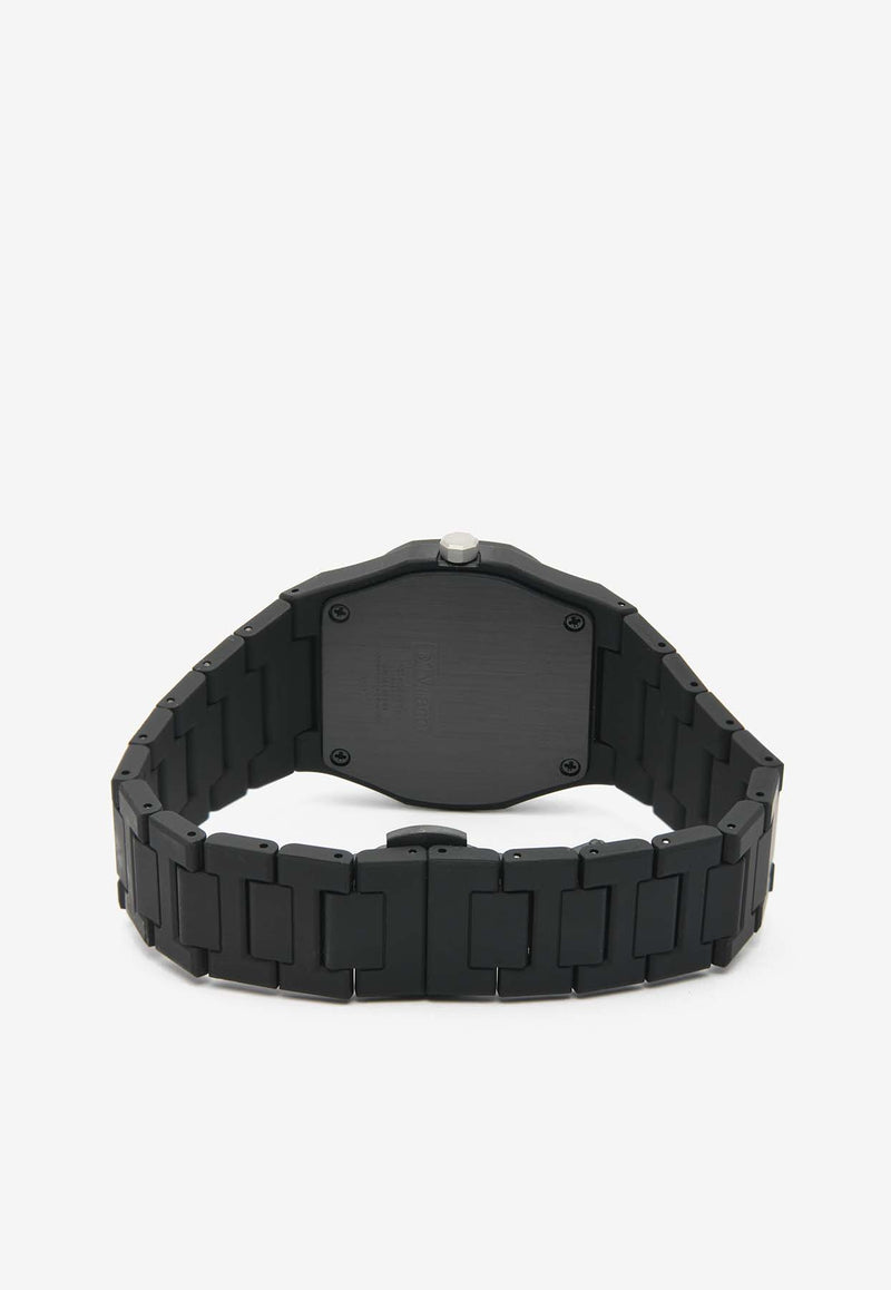 D1 Milano Polycarbon 37 mm Watch Black PCBU07BLACK