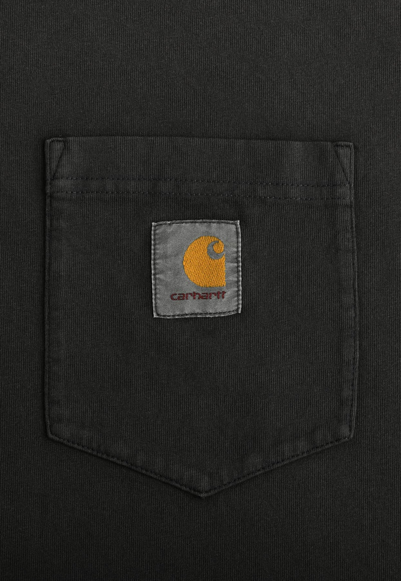 Carhartt Wip Hudson Pocket Faded Logo T-shirt Black I035140.89_TH