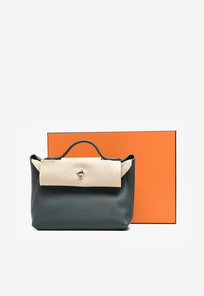 24/24 - 21 in Vert Mangrove Swift and Evercolor Leather with Gold hardware and Wool Strap