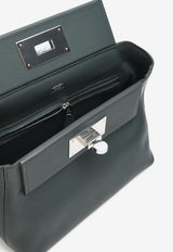 24/24 - 21 in Vert Mangrove Swift and Evercolor Leather with Gold hardware and Wool Strap