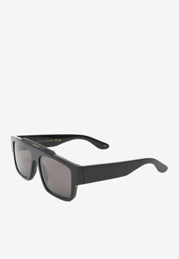 Gucci Square Acetate Sunglasses GG1460SBLACK
