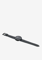 Arceau le Temps Voyageur 41mm Watch with Graphite Matte Alligator Strap