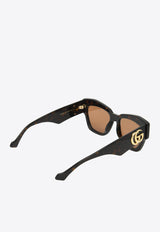 Gucci Butterfly Acetate Sunglasses GG1422SBROWN MULTI