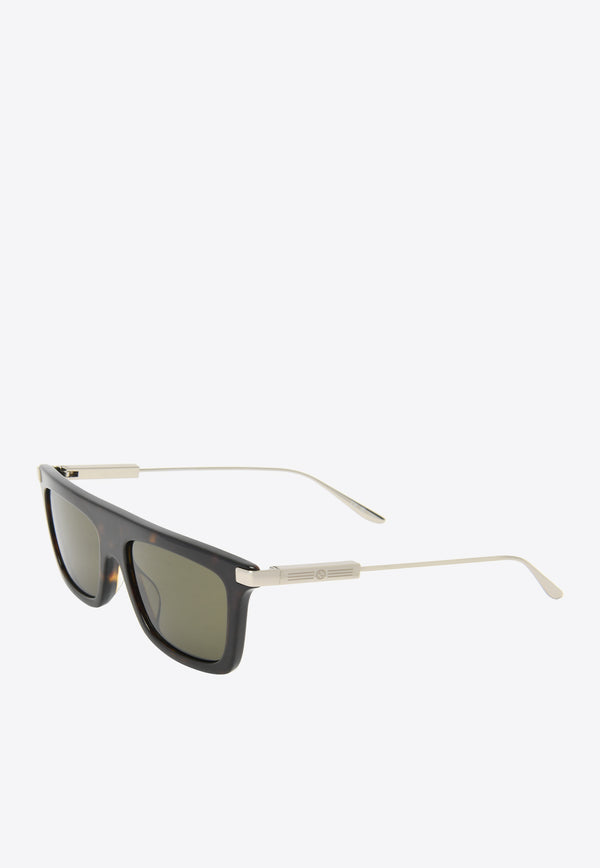 Gucci Square Acetate Sunglasses GG1437SBROWN MULTI