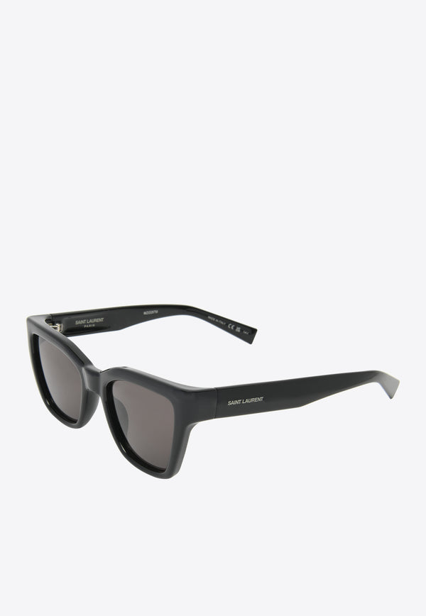 Saint Laurent Square Acetate Sunglasses SL641-001BLACK