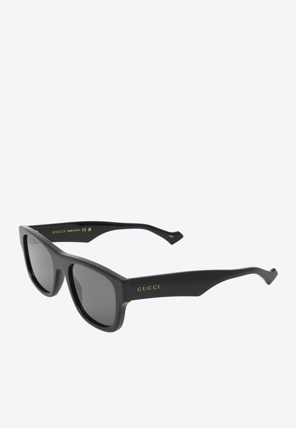 Gucci Square Acetate Sunglasses GG1427SBLACK