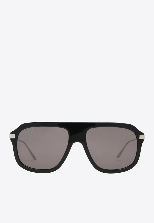 Gucci Aviator Acetate Sunglasses GG1309SBLACK MULTI