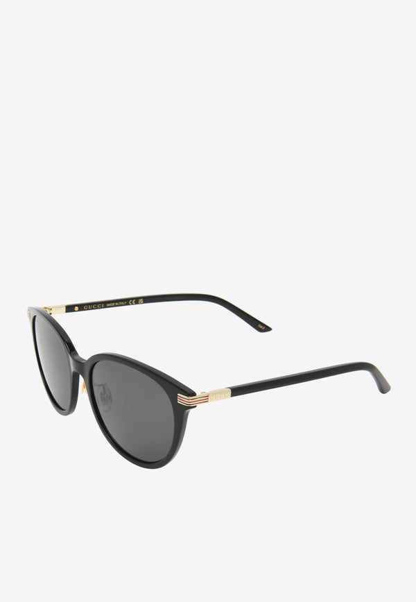 Gucci Round Acetate Sunglasses GG1452SBLACK
