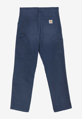 Carhartt Wip Single Knee Chino Pants Navy I031497NAVY