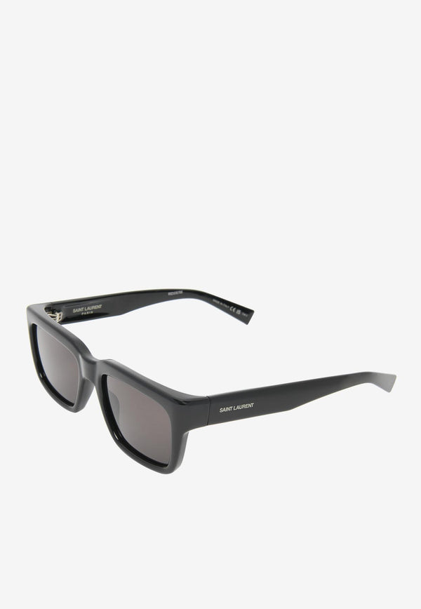 Saint Laurent Square Acetate Sunglasses SL615-001BLACK