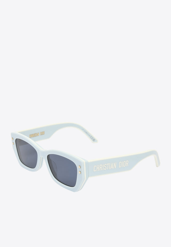 Dior DiorPacific S2U Square Sunglasses CD40113U5384VLIGHT BLUE