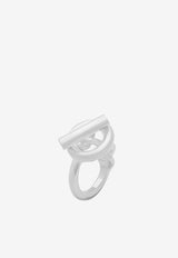 Hermès Croisette GM Ring in Silver