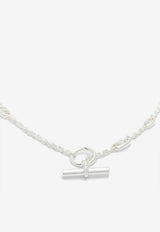 Hermès Farandole Long Necklace 80 in Silver