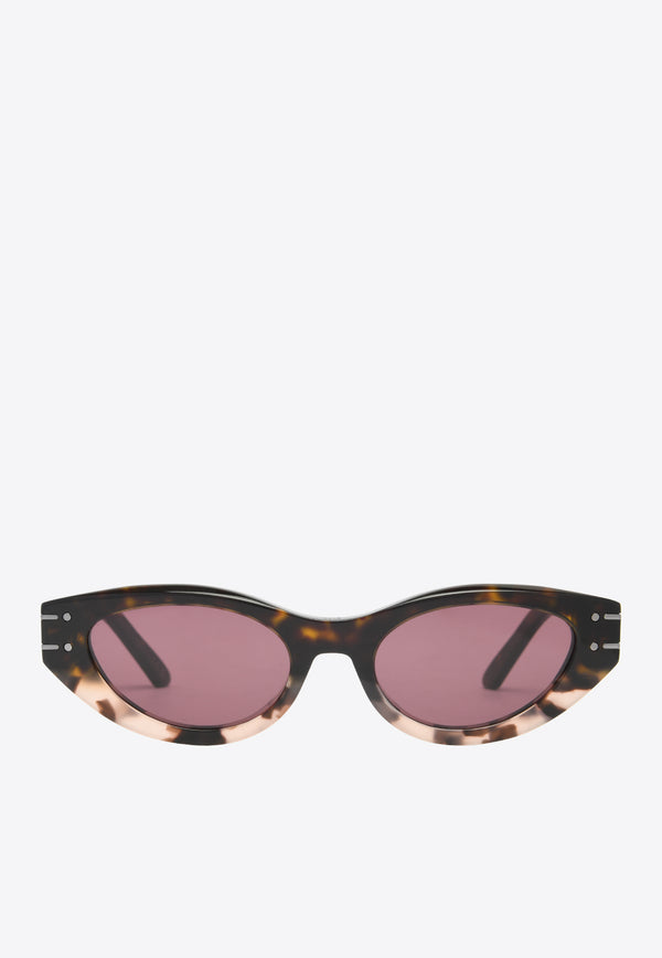Dior DiorSignature B5I Cat-Eye Sunglasses CD40104I5101ABROWN MULTI