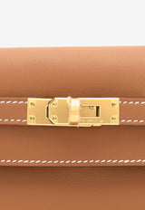 Hermès Kelly Danse in Gold Swift Leather with Gold Hardware