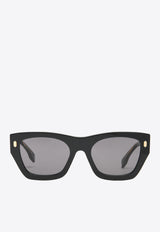 Fendi Square Acetate Sunglasses FE40100I5301ABLACK