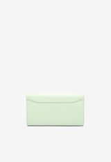 Constance To Go Wallet in Vert Fizz Epsom with Palladium Hardware