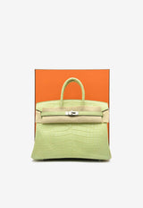 Hermès Birkin 25 in Jaune Bourgeon Matte Alligator with Palladium Hardware