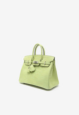 Hermès Birkin 25 in Jaune Bourgeon Matte Alligator with Palladium Hardware