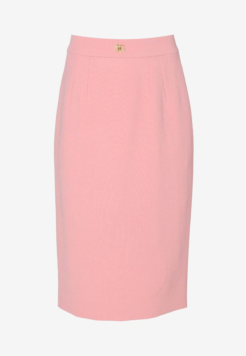 Wool Pencil Skirt