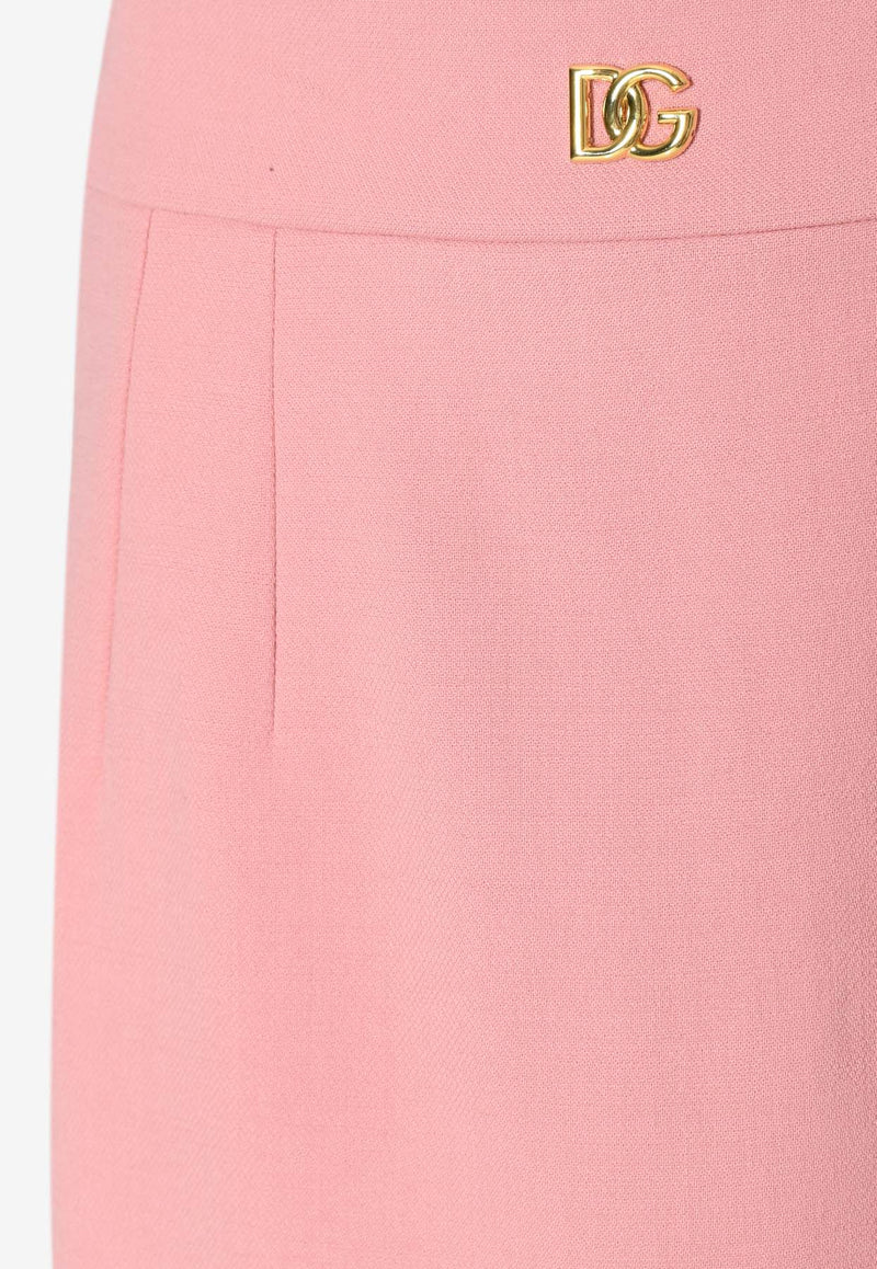 Wool Pencil Skirt