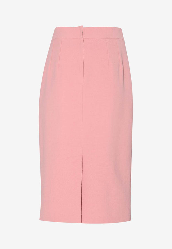 تنورة ضيقة من الصوف