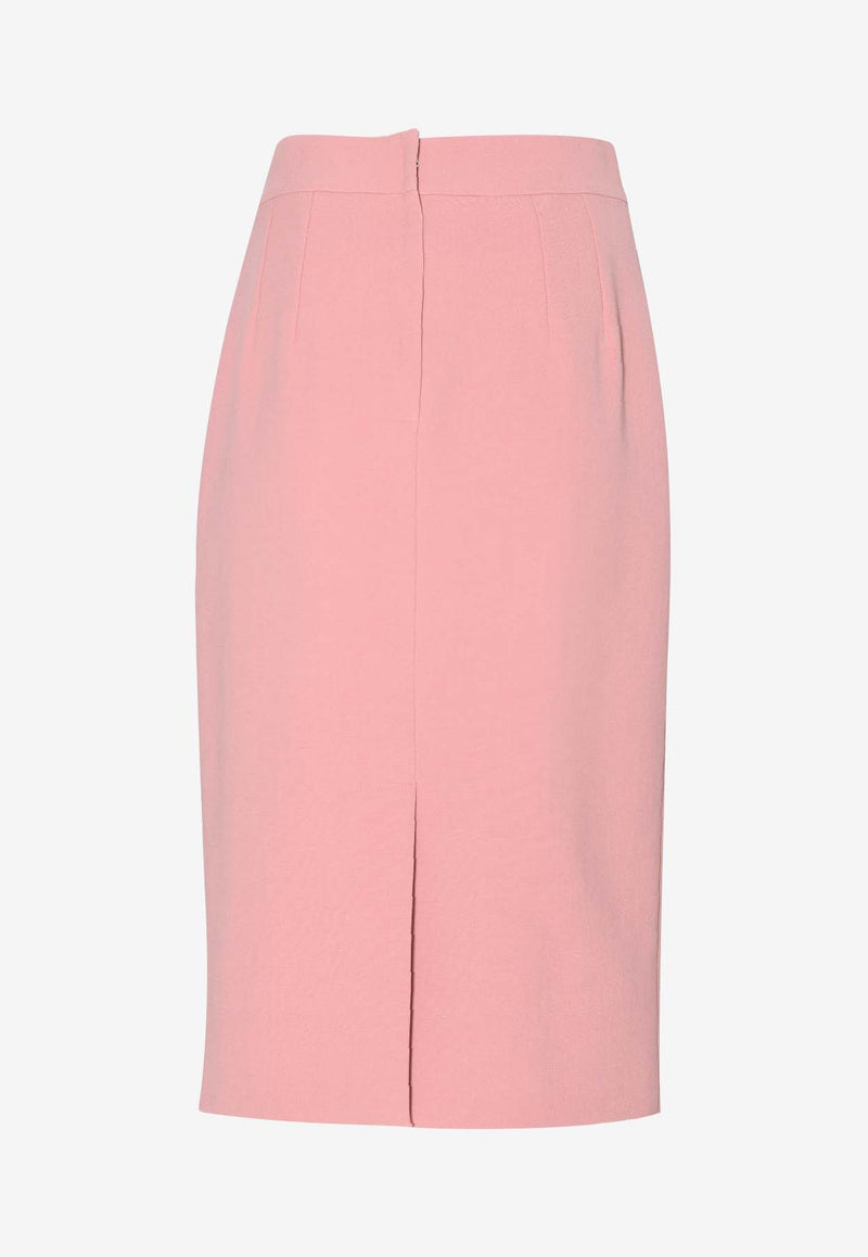 Wool Pencil Skirt
