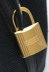 Hermès Picotin Cargo 18 in Black Goeland Canvas and Swift with Gold Hardware