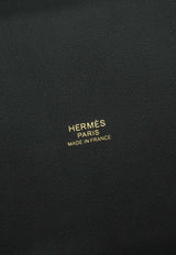 Hermès Picotin Cargo 18 in Black Goeland Canvas and Swift with Gold Hardware