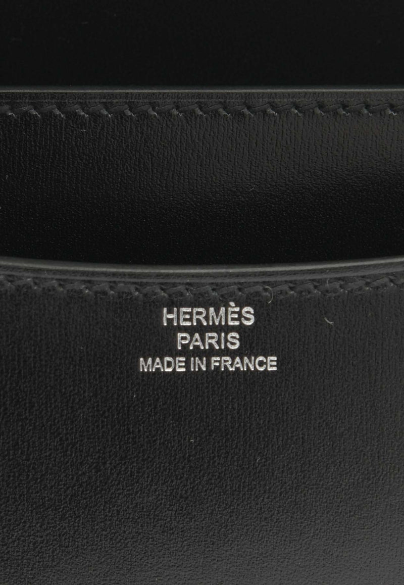 Hermès Constance 18 Mirror Cloute in Black Box Leather with Palladium Hardware