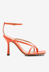 Stretch 90 Square-Toe Strappy Sandals