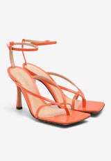 Stretch 90 Square-Toe Strappy Sandals