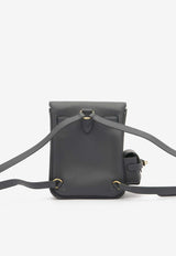 Hermès Kelly Jump Backpack in Caban Swift Leather with Gold Hardware