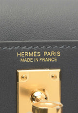 Hermès Kelly Jump Backpack in Caban Swift Leather with Gold Hardware